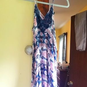 Rue21 boho sundress with spaghetti straps 🌻🐘